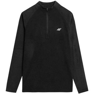 4F - Heren Fleece Sweatshirt - Kwart Rits - 100% Polyester - Lichtgewicht
