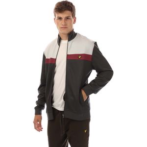 Lyle And Scott - Colour Block Track Jacket - Grijs - Heren
