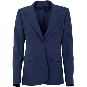 Zizo - Dames Blazer - Blauw - Katoen