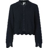 Y.A.S - Yassava - Gebreid Vest - Donkerblauw