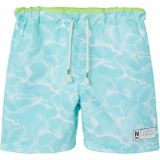 Name It Jongens zwemshort kinderen nkmzaglo waterprint blauw