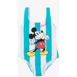Saint Barth - Angels - Badpak - Blauw - Mickey Mouse Print