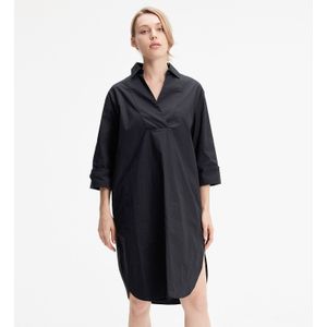 Minimalistisch katoenen shirtjurk