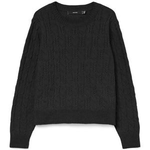 Vero Moda Vmaries ls o-neck cable pullover bf -