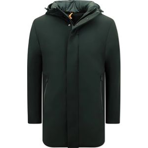 Enos Nette klassieke parka jas met capuchon 8927