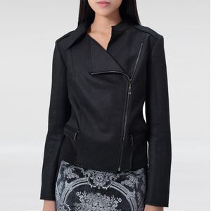 Suede - Perfecto Type Jas - Klassiek - Voorjaar