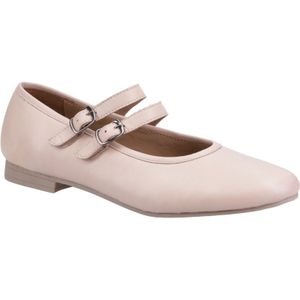 Hush Puppies - Nancy - Leren Ballerina's - Blush