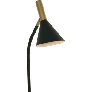 Anne Lighting Trendy vloerlamp - metaal trendy gu10 l: 25cm voor binnen woonkamer eetkamer zwart