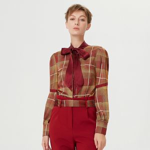 Ascot - Tartan - Overhemd - Lange Mouwen