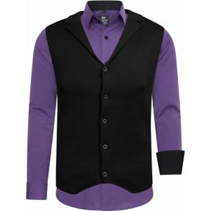 Shirt met vest set van 2