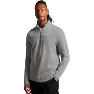 Ted Baker - Gazine - Pullover - Zwart - Lange Mouwen - Halve Rits