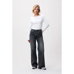 Catwalk Junkie - Loose Fit Jeans - Antraciet - Dames