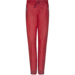 Joggingbroek - Rood - Nappaleer - Dames