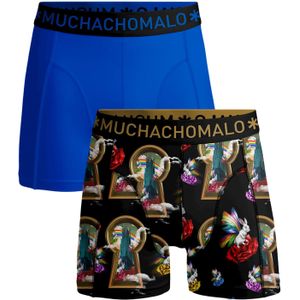Muchachomalo Jongens 2-pack boxershorts over the rainbow