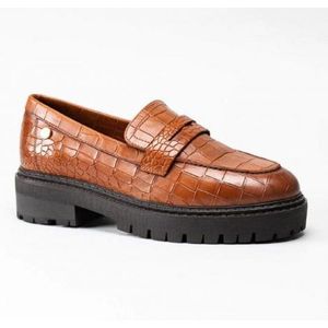 Copenhagen Cs5663 bruine croco schoenen