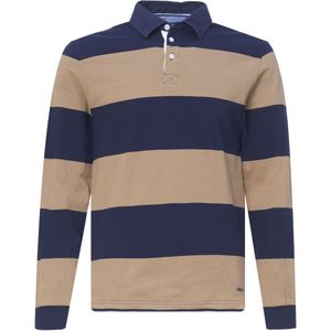 Campbell Classic polo met lange mouwen