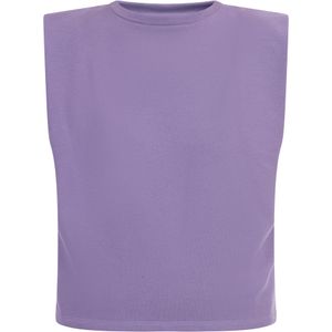 Mymo - Sweatshirt - Lila - Dames - Oversized Pasvorm