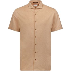 No Excess Overhemd korte mouw jersey stretch desert