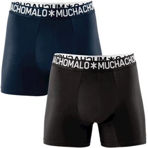 Muchachomalo Heren 2-pack boxershorts effen
