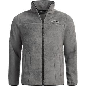 Arctic Seven - Fleecejas - Donkergrijs - Heren - Warme Outdoorjas met Rits