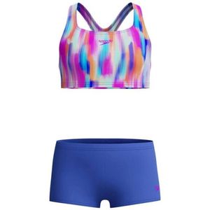 Speedo - Eco allov 2p boyleg short - Blauw-multicolour - Zwemshorts