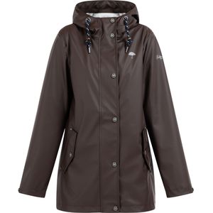 Schmuddelwedda Regenjas bridgeport Dames Donkerbruin-271
