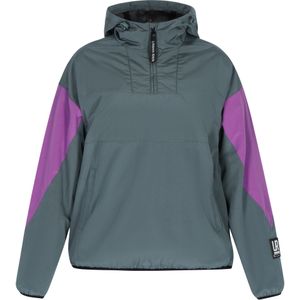 Schmuddelwedda Blouson Dames Grijsblauw kleurblok