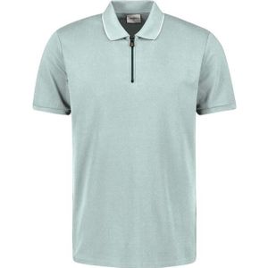 No Excess - Polo Liquid Finished Cotton - Poloshirt - Ice