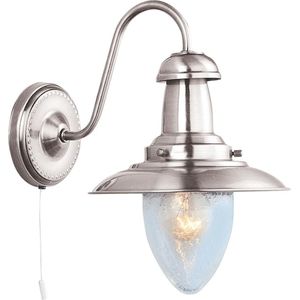 Bussandri Exclusive Landelijke wandlamp - metaal landelijk e27 l: 18cm voor binnen woonkamer eetkamer -