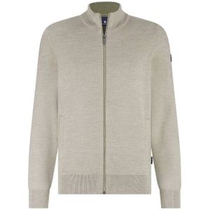 State of Art - Vest 16125057 - Ecru - Cardigan Plain - Zip
