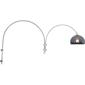 Steinhauer Moderne wandlamp - kunststof modern e27 l: 39cm voor binnen woonkamer eetkamer zilver