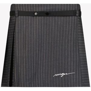 Msgm - F4MSJGSK123 - Kinderrokje - Grijs - Pinstripes - Winter 2024