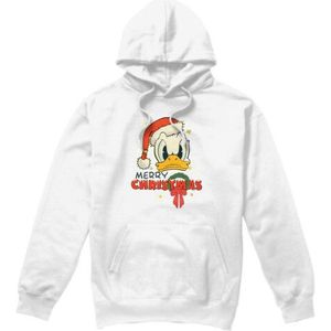Disney Heren vrolijk kerstfeest donald duck hoodie