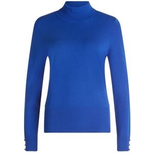 Betty Barclay - Klassieke Coltrui met Knopen - Blauw - Dames - Aansluitend