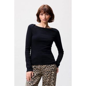 Catwalk Junkie 2504020406 boatneck rib long sleeve