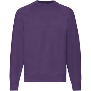 Fruit of the Loom - Uniseks Klassiek Raglan Sweatshirt - 80% Katoen - Volwassenen