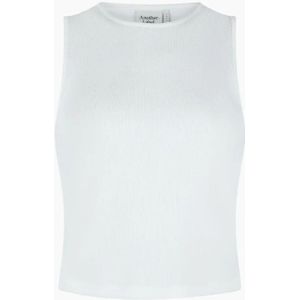 Another Label Abelia top white -