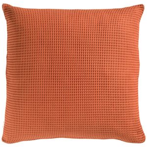 Heckett & Lane Kussensloop wafel pillowcase copper orange 50 x 50 cm