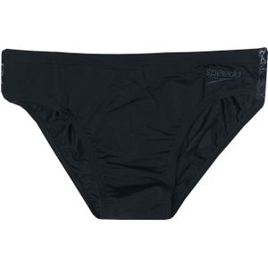 Speedo - Boomstar Splice - Zwembroek - Zwart en Grijs - 7 cm