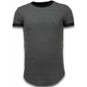 Justing 3d encrypted t-shirt long fit