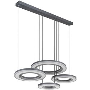 Globo Hanglamp met vier grote led ringen | marilyn | | woonkamer | eetkamer
