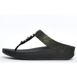 FitFlop - Halo Shimmer - Teenslippers - Zwart