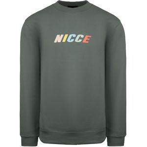 Nicce - Myriad - Sweatshirt - Grijs - Crew Neck Long Sleeve