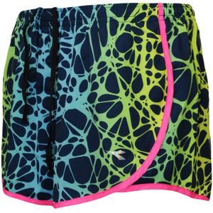 Diadora - Hardloopshort - Zwart - Dames - 9CM Casual Broek