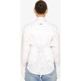 LA Sisters Dames blouse tie back