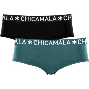 Muchachomalo Dames 2-pack hipster effen