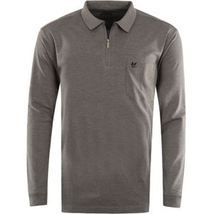 Hajo - Langarmshirt - Sportief - Met Platgebreide Kraag - Onderhoudsvriendelijk