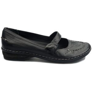 Clarks - Instapper - Lakleer - Zwart