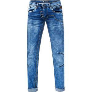 Rusty Neal - RUBEN - Jeansbroek - Blauw - Regular Fit