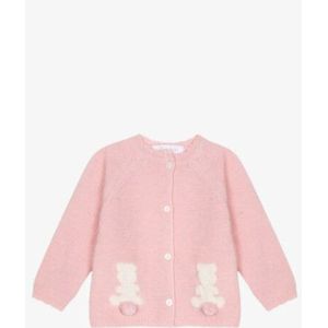 Patachou - Gebreid Vestje - Roze - Newborn